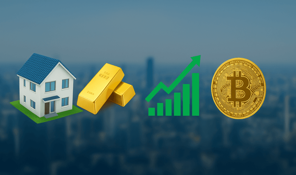 Phân bổ đầu tư 2025: Sóng tăng trưởng chứng khoán, bất động sản, vàng